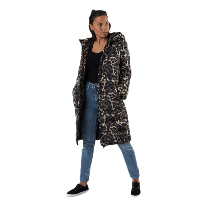 Bee Long Padded Jacket Black|XS|S|M|L|XL