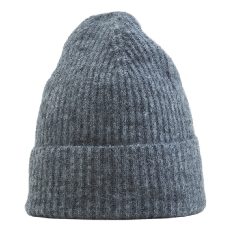 Pccindy Wool Hood Medium Grey Melange