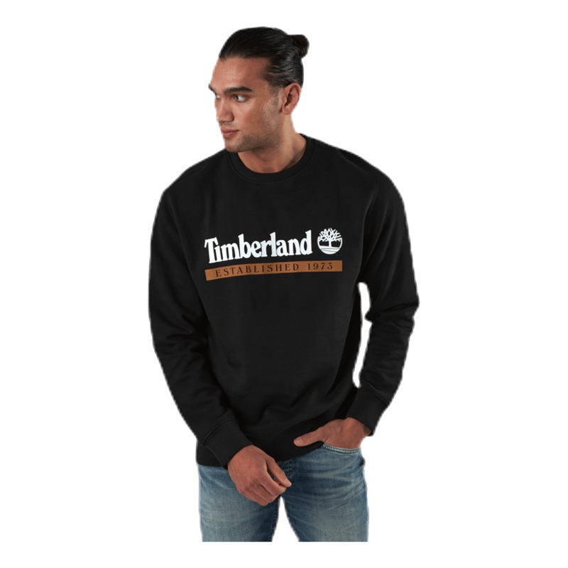 Yc Established 1973 Crew Neck Sweatshirt Black