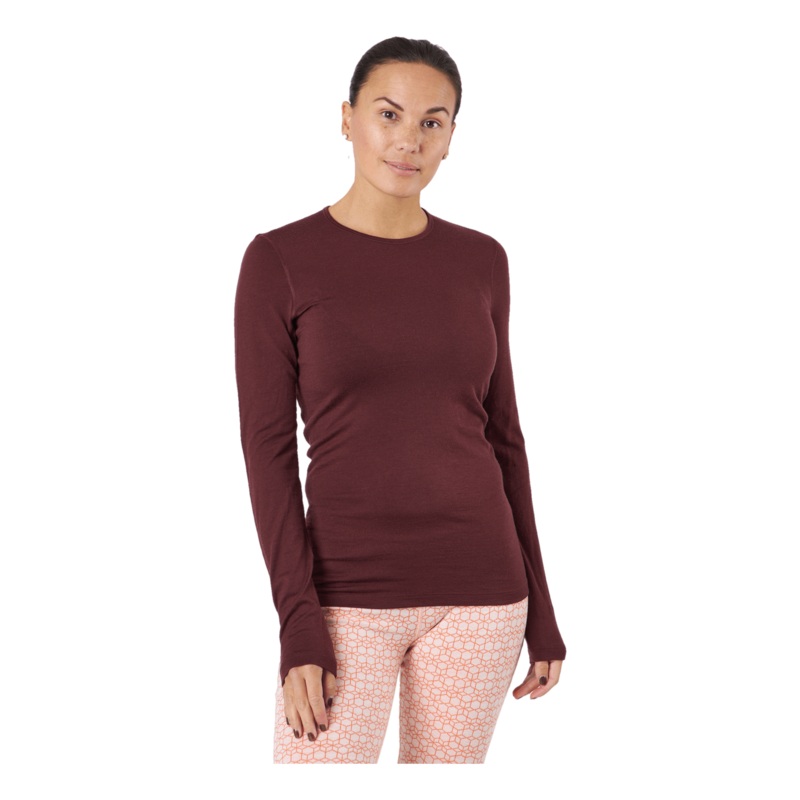 Women 200 Oasis Ls Crewe Espresso