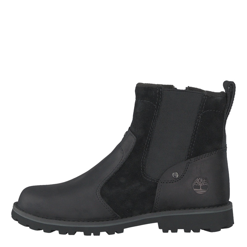 Asphalt Trail Chelsea Black Full-Grain