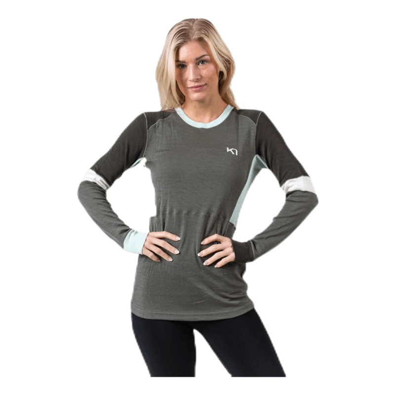 Yndling Long Sleeve Shirt Blue/Green