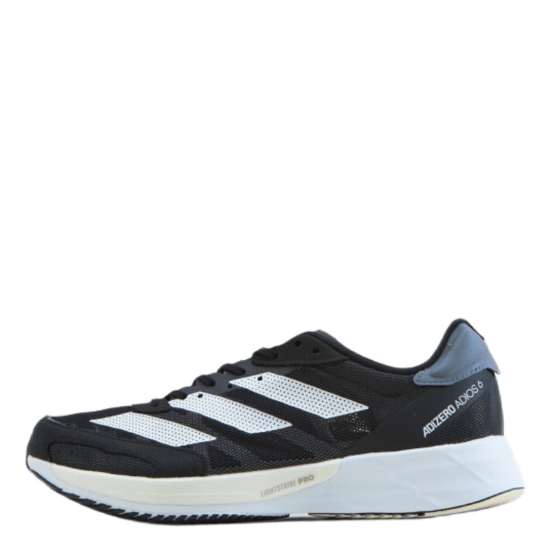 Adizero Adios 6 Shoes Core Black / Cloud White / Grey Five