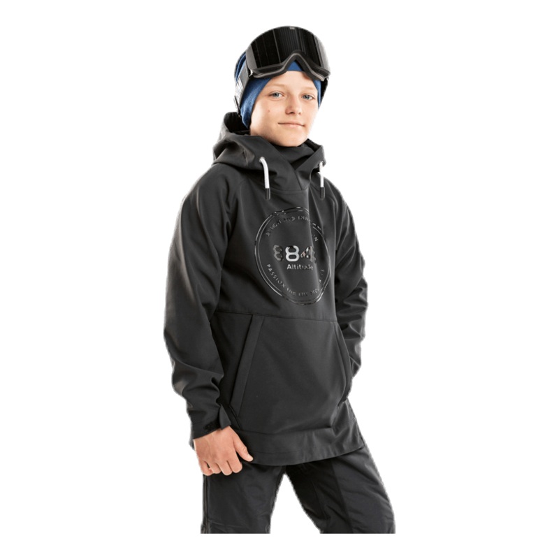 Zack Jr Softshell Hoodie Black