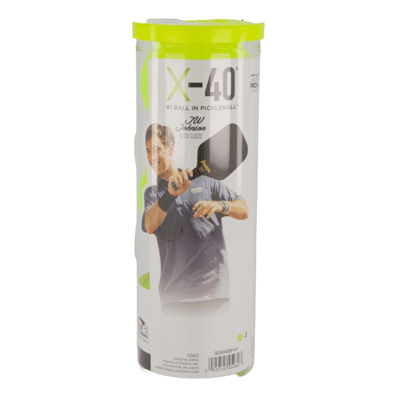 X-40 Outdoor Pickleball 3 Pck. Optic