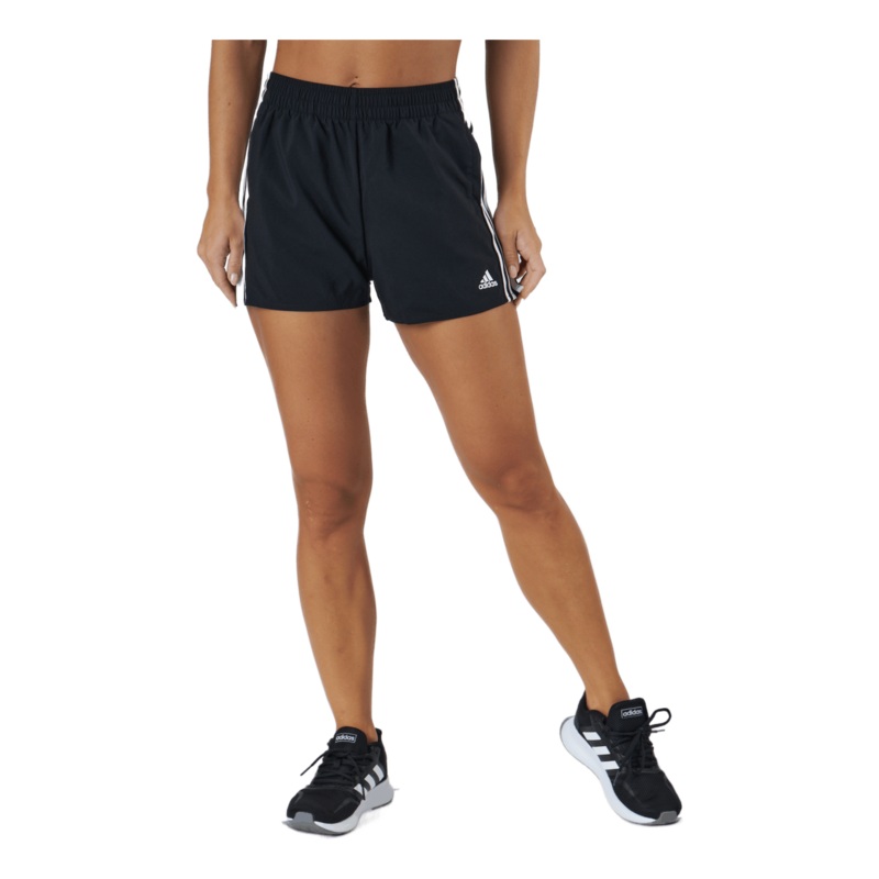 Woven 3-Stripes Sport Shorts Black / White