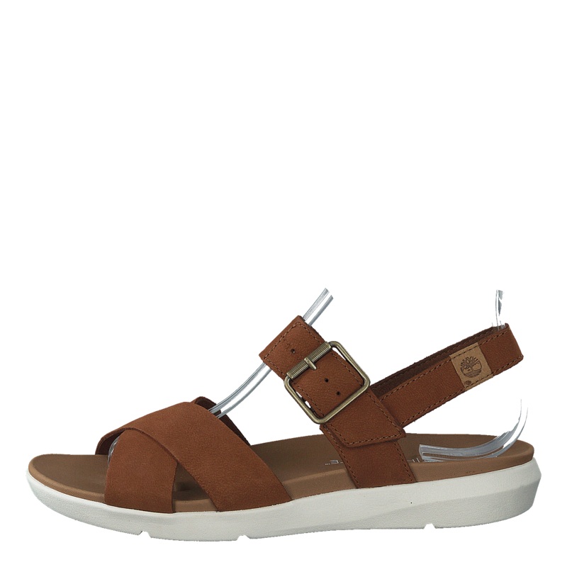 Wilesport Lthr Sandal Rust Nubuck
