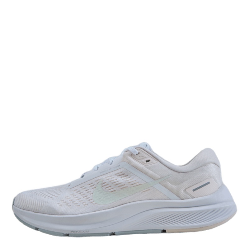Air Zoom Structure 24 Women’s  White/barely Green-light Soft
