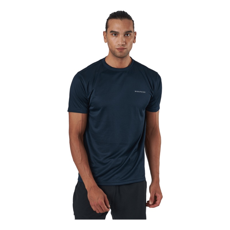 Vernon M Performance S/S Tee Dark Sapphire