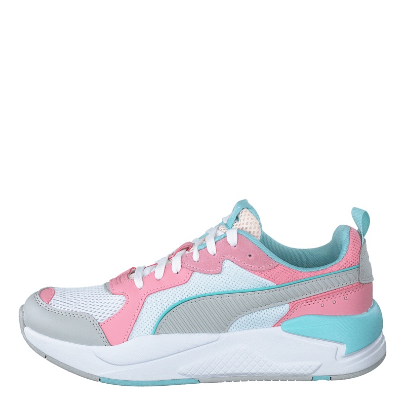 X-ray Jr Puma White-high Rise-peony-gul