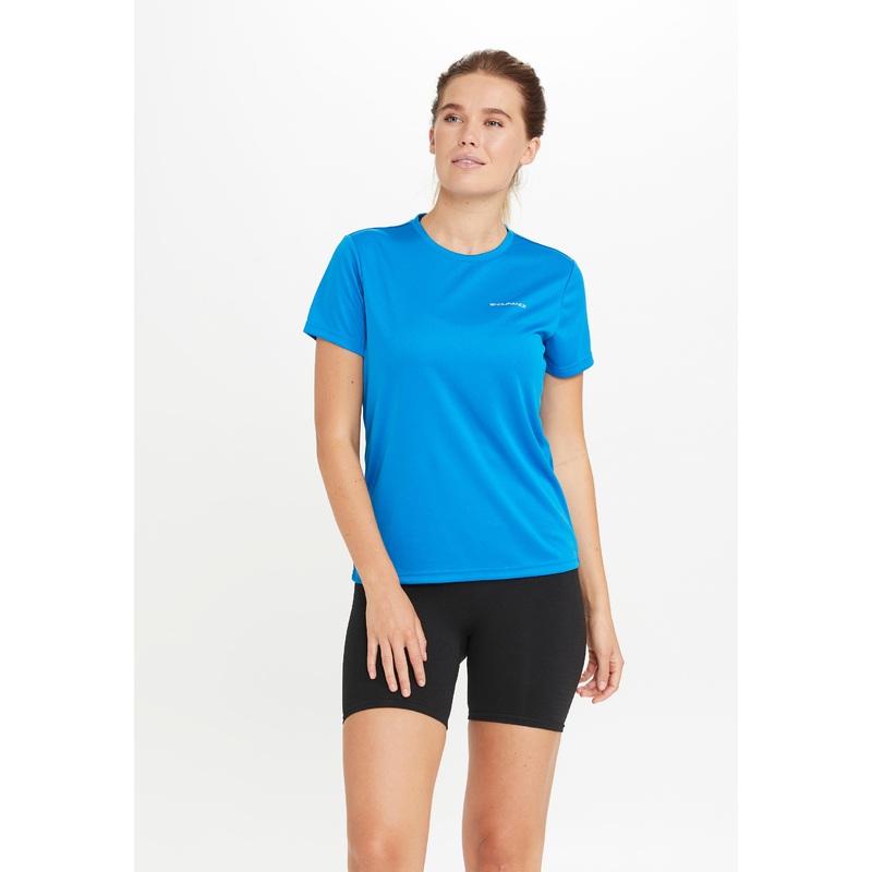 Vista W Performance S/s Tee Mykonos Blue