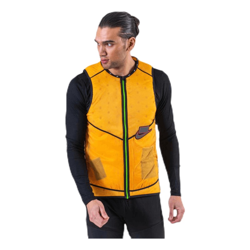 Wild Run Aerolayer Vest Yellow