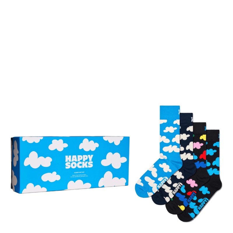 4-pack Cloudy Socks Gift Set Light Blue