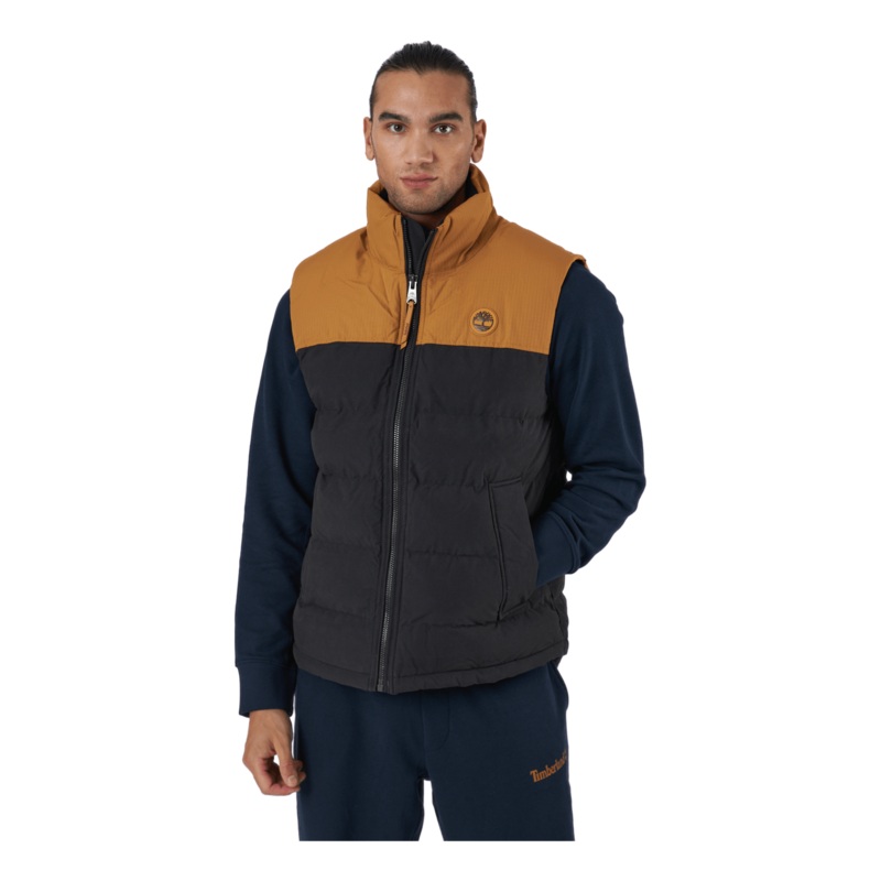 Welch Mnt Puffer Vest Wheat Boot/blck