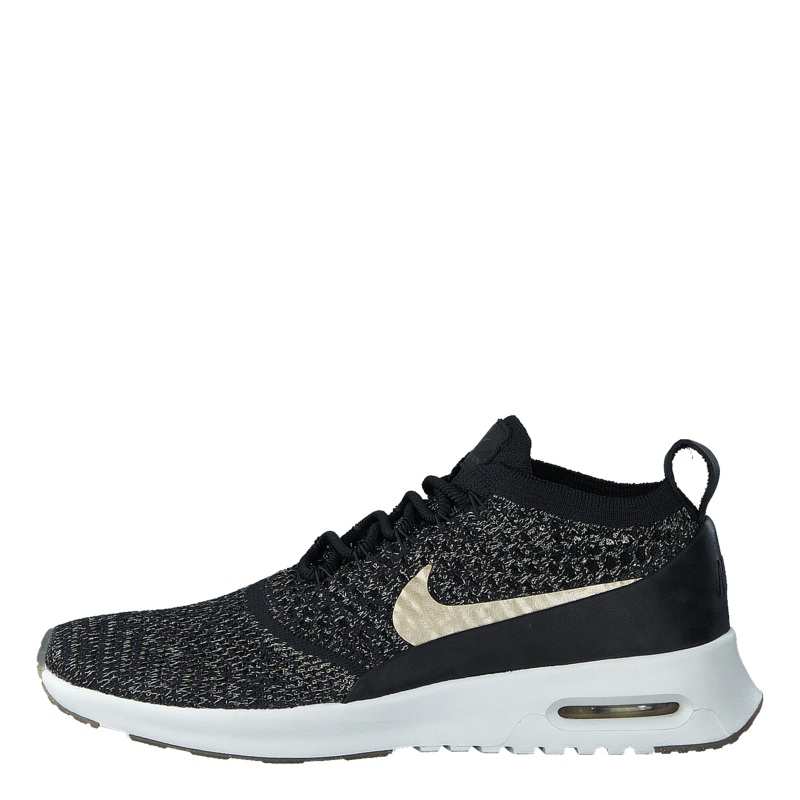 W Air Max Thea Ultra Mtlc Black/Mtlc Gold Star-Ivory