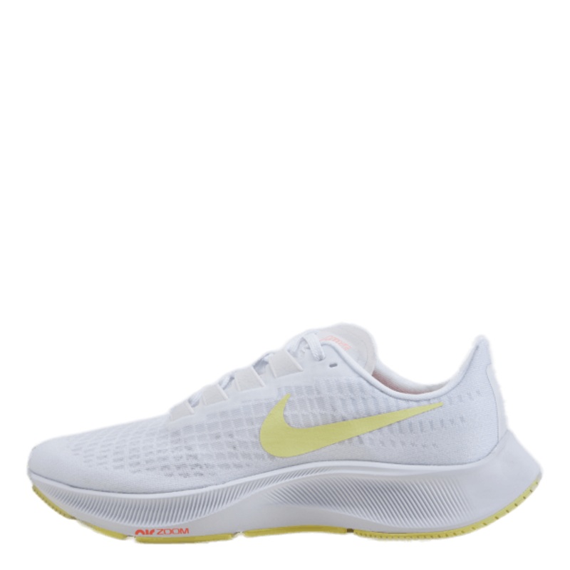 Wmns Air Zoom Pegasus 37 White/lt Zitron-bright Mango