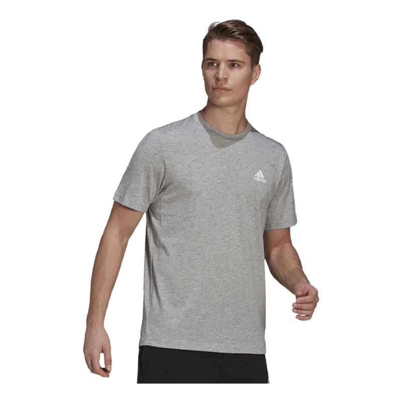 Aeroready Fr T-shirt Tall Medium Grey Heather / White
