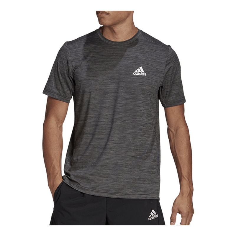 Aeroready Ht El T-shirt Tall Black Melange