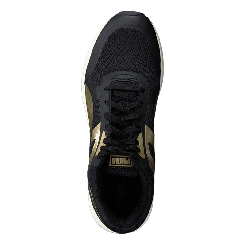 698 Ignite Metallic Wn’s Black-Metallic Gold-White