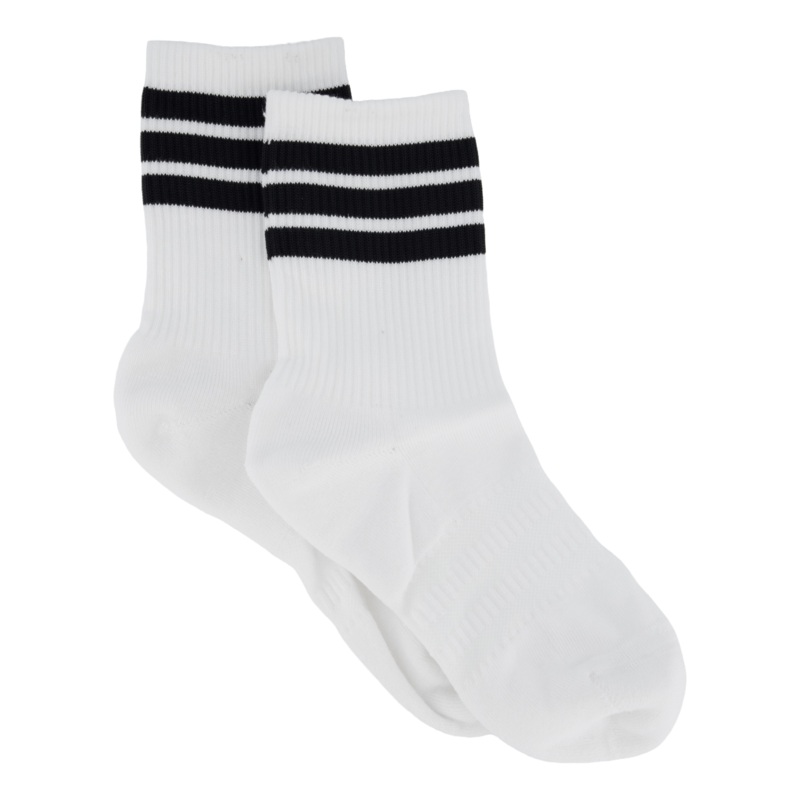 W Half Crew 3 Stp White|35-38|40-42