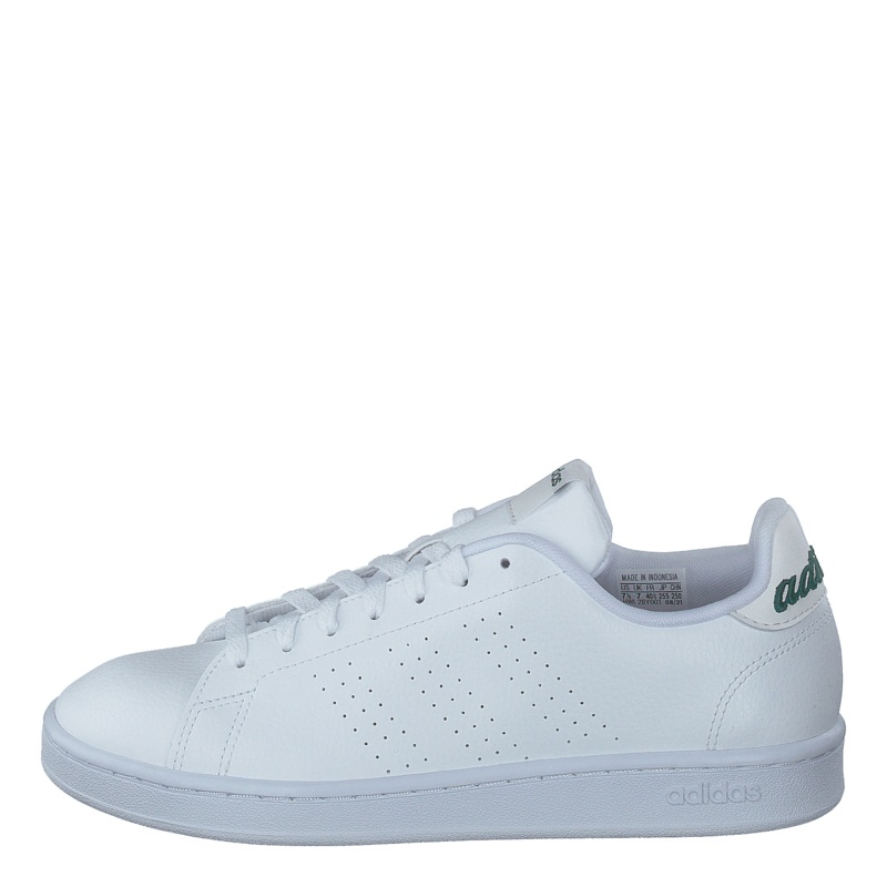 Advantage Cloud White / Cloud White / Collegiate Green