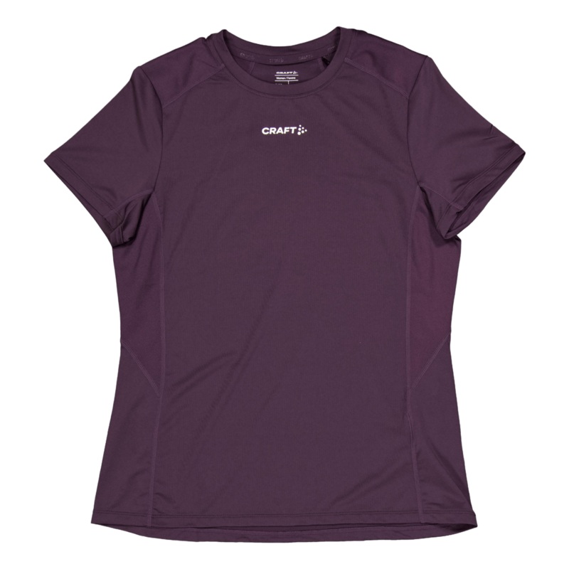Adv Essence Ss Tee 2 W Dk Plum