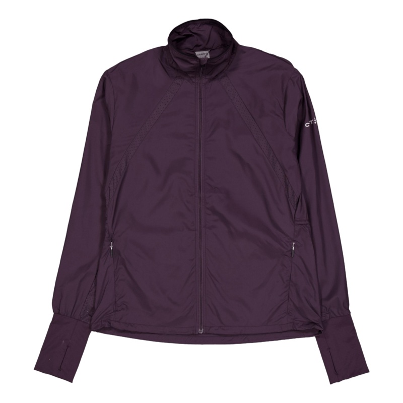 Adv Essence Wind Jacket W Dk Plum