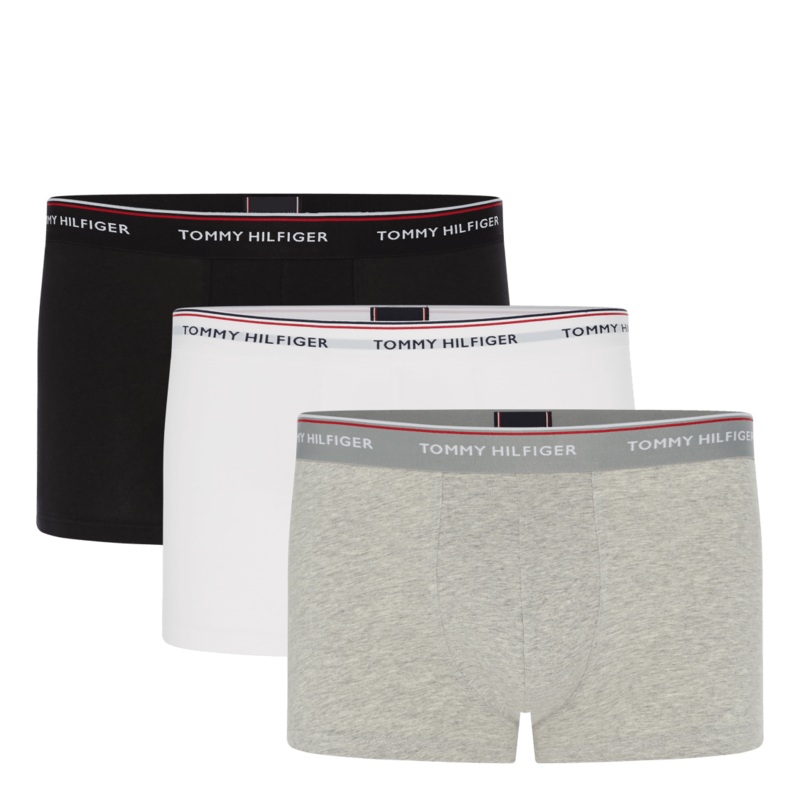 3p Trunk, 004 Black/grey Heather/white