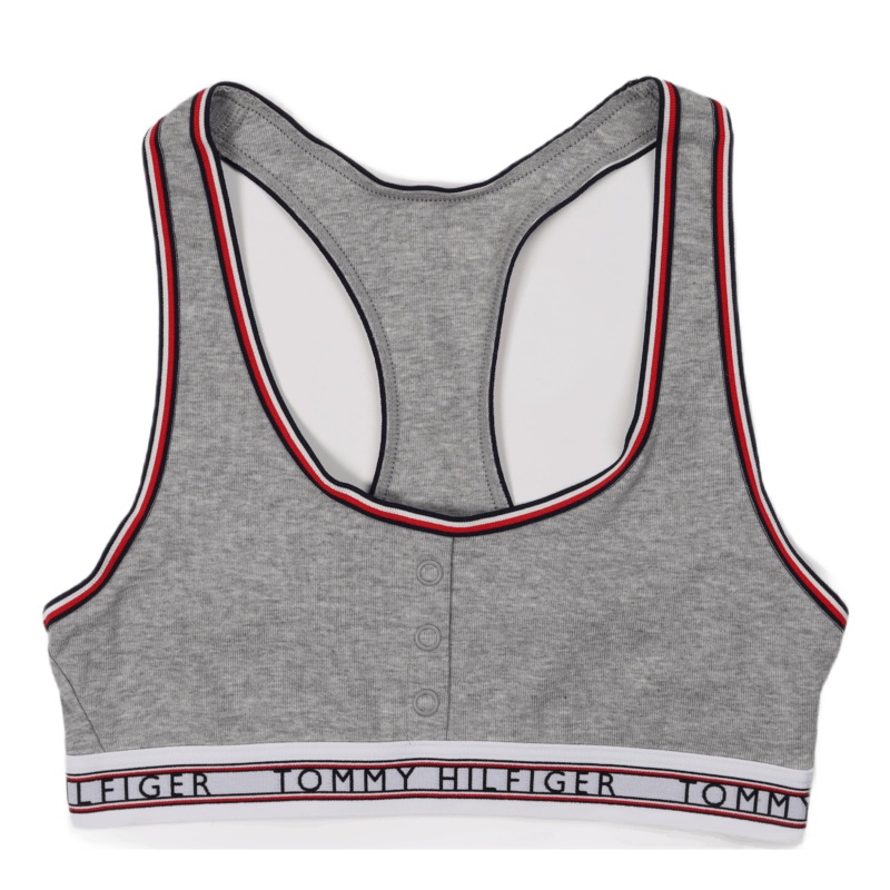 Unlined Bralette Light Grey Heather