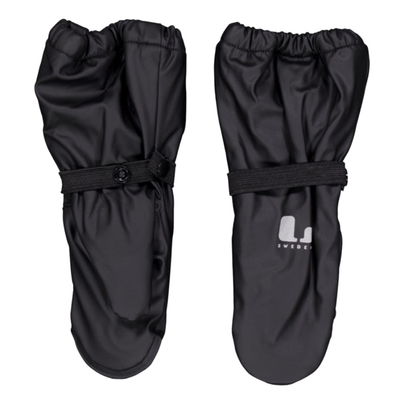 Varekil Rain Mitten, Fleece Black