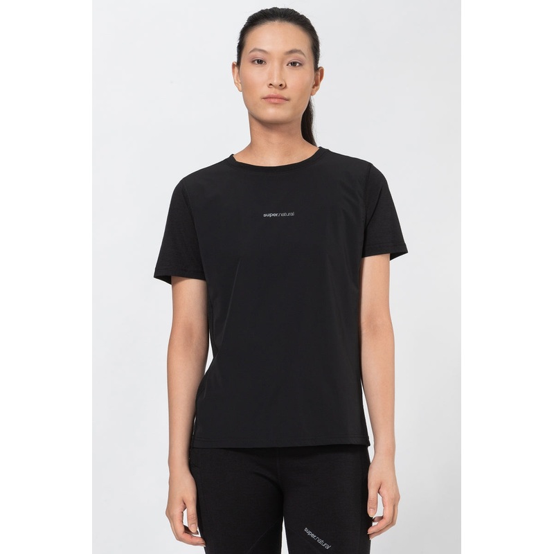 W Windbreaker Tee Black|XS|S|M|L