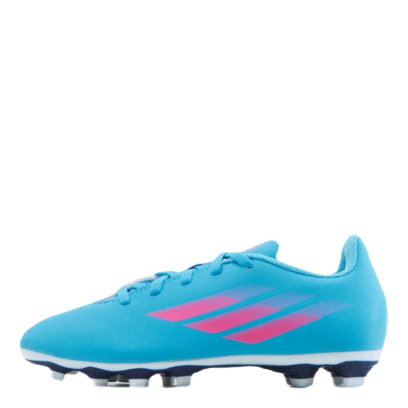 X Speedflow.4 Flexible Ground Boots Sky Rush / Team Shock Pink / Legacy Indigo