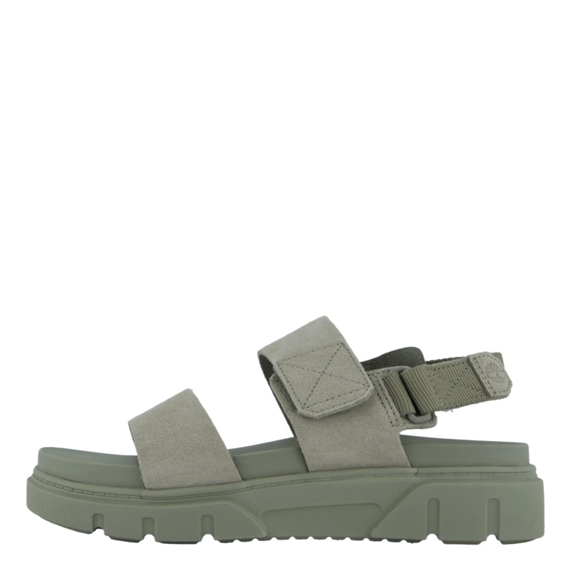 2 Strap Sandal Greyfield Lt Tpe Suede