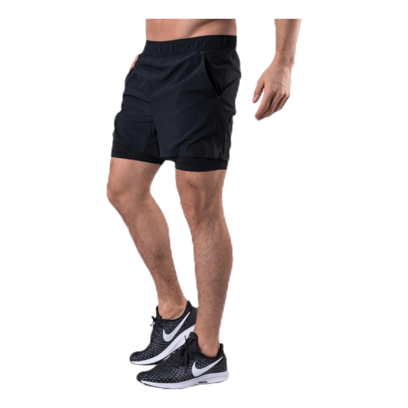 ADV Essence 2-In-1 Stretch Shorts Black
