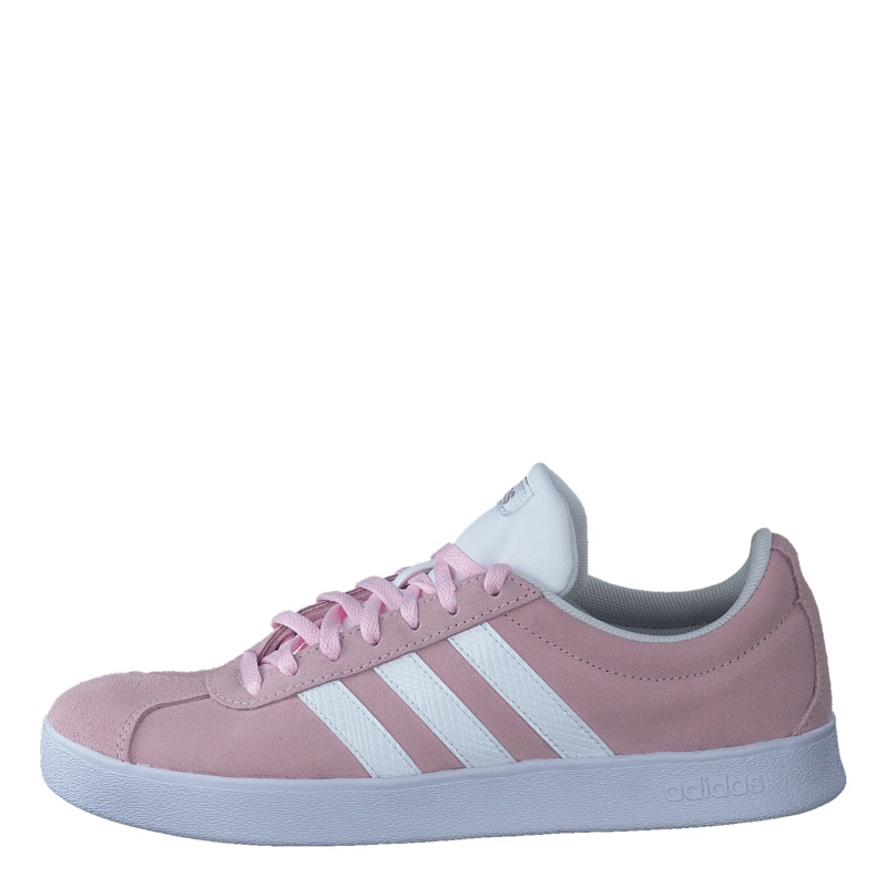 VL Court Shoes Clear Pink / Cloud White / Grey Five