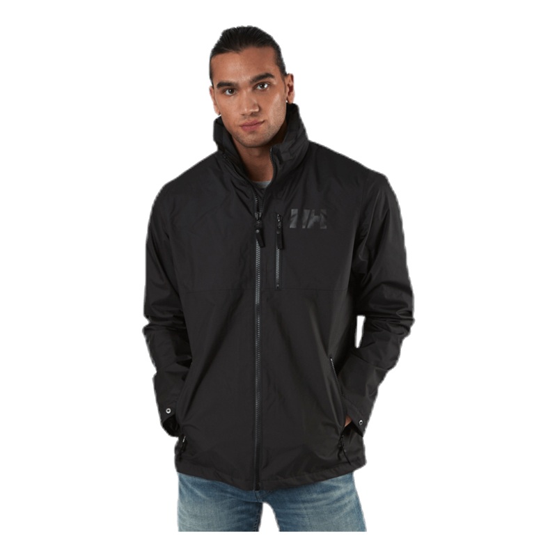 Active Hooded Midlayer Jacket Black