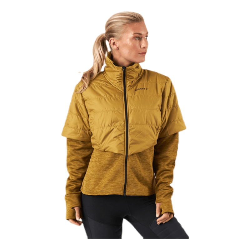 ADV Warm Padded Jkt Black/Yellow