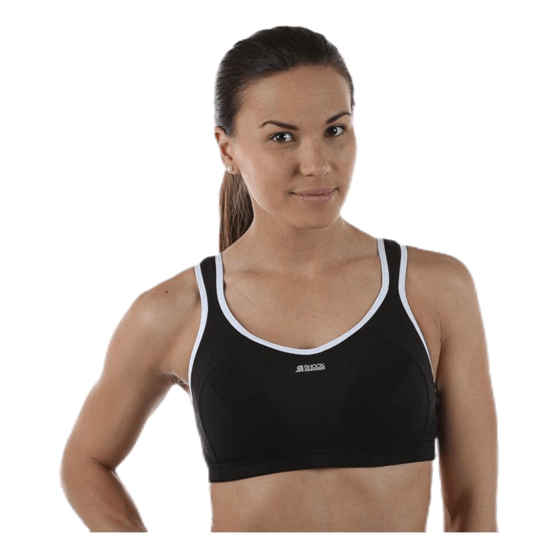 Active MultiSports Support Bra White/Black