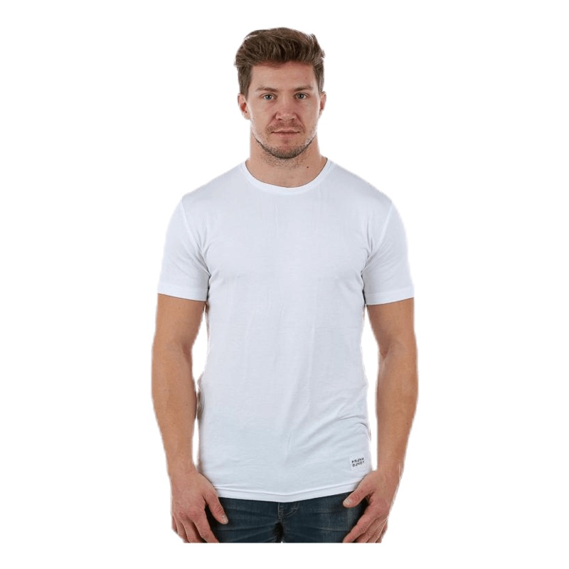 Bamboo Straight Tee White|S|M|L|XL|XXL