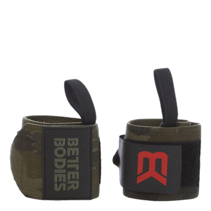 BB camo wrist wraps Patterned/Green