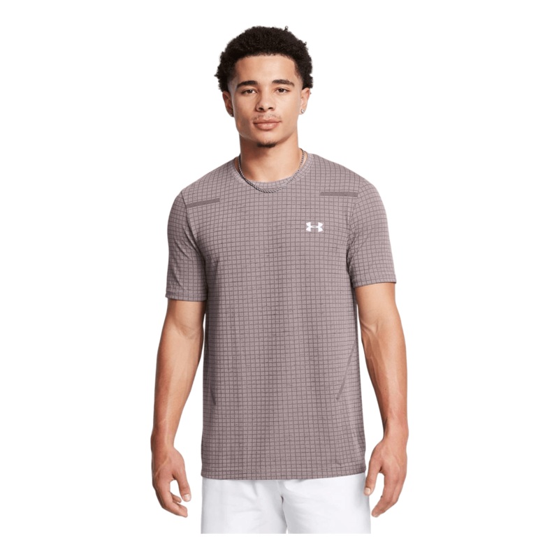 Vanish Seamless Grid Ss Tetra Gray