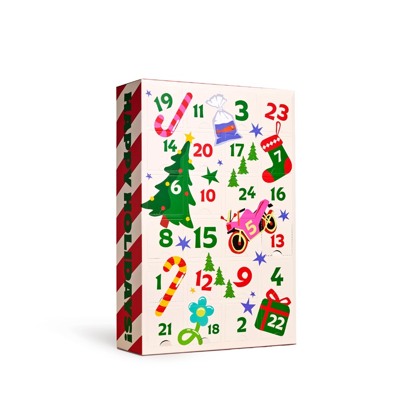 24-pack Advent Calendar Gift S White