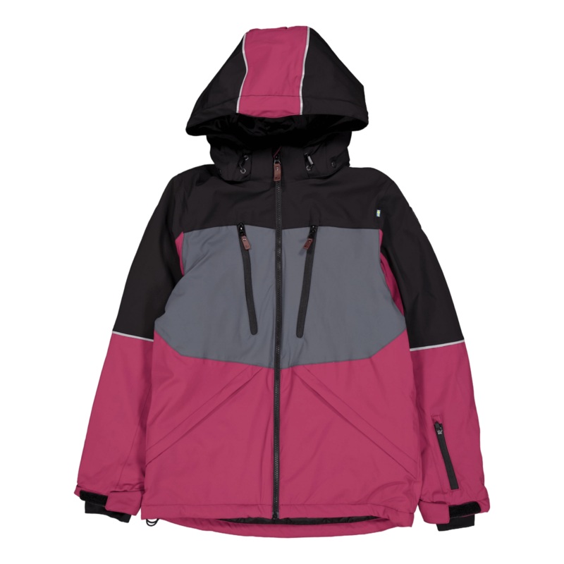 Alpine Winter Jacket Black/cerise