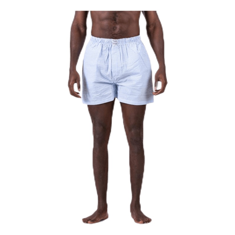 Woven Pyjama Shorts Blue/White