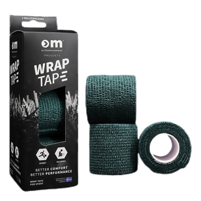 Wrap Tape 5CM/4,5M x3 Green|ONESIZE