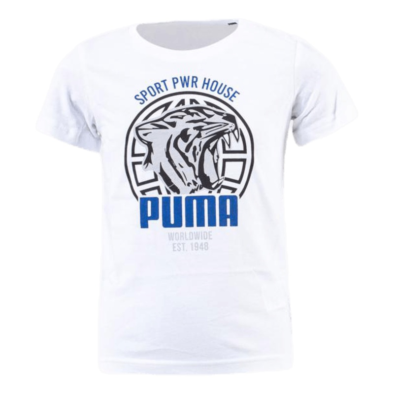 Alpha Graphic Tee Junior White