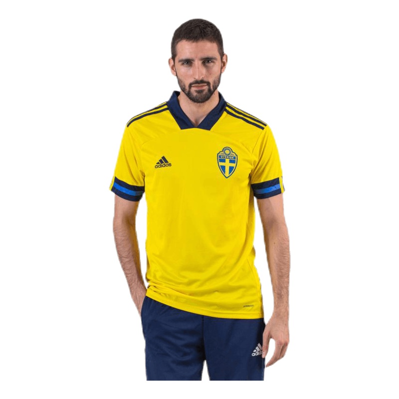20/21 Sweden Home Jersey Yellow / Night Indigo