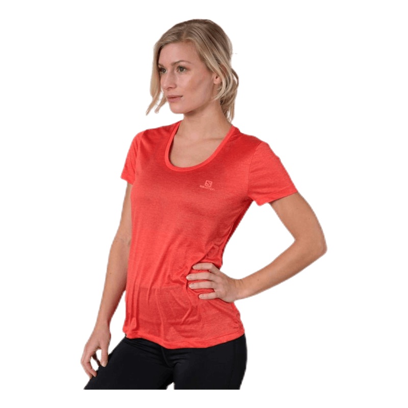 Agile Ss Tee Red|XS|S|M|L