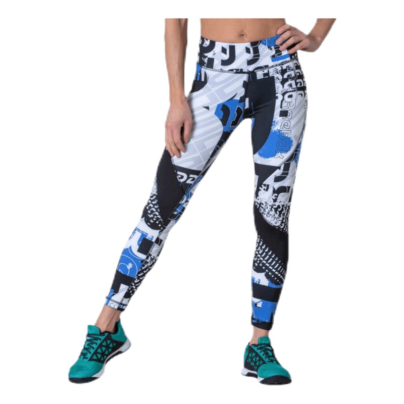 Wor Myt Aop 7/8 Blue/White|L|XL