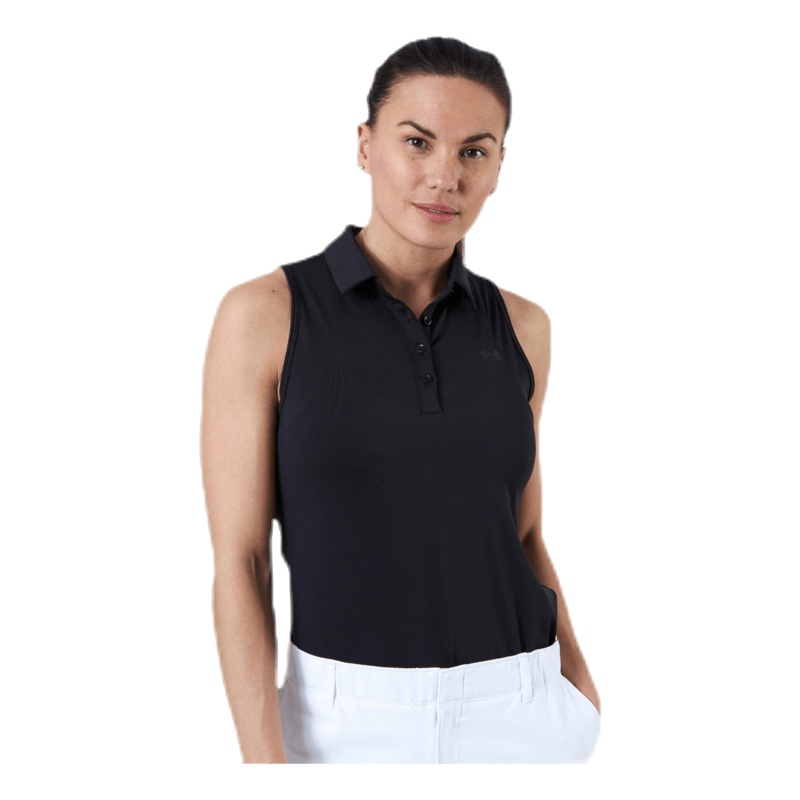 Zinger Sleeveless Polo Black|XS|S|M|L